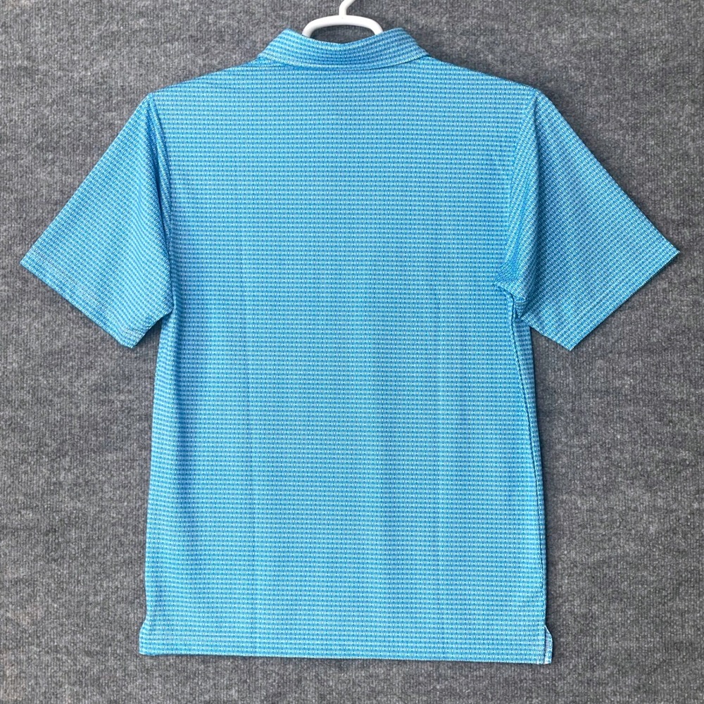 Bundle of 2‎ Craberdashery Mens Performance Polo Shirt Blue Geometric Gray Small - Picture 4 of 12